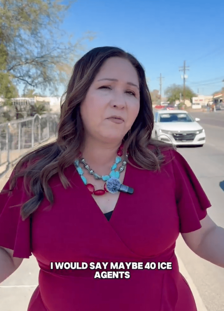 In a separate post, Grijalva called ICE a 